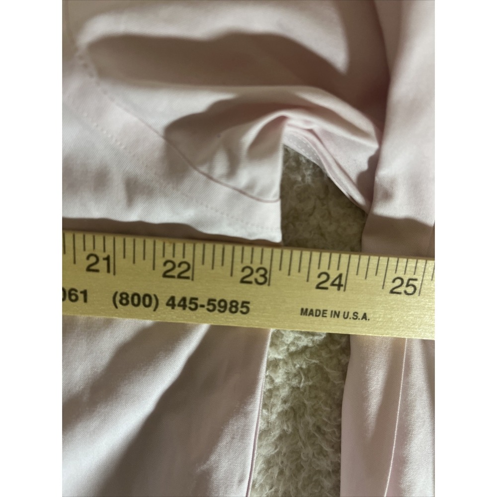 Roundtree & Yorke Gold Label Mens 16.5 Pink Long Sleeve Dress Shirt - Picture 8 of 16